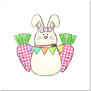 easter bunny Posters and Art